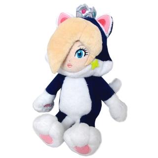 【Nintendo 任天堂】三英貿易 超級瑪利歐3D世界 貓咪裝羅潔塔絨毛娃娃