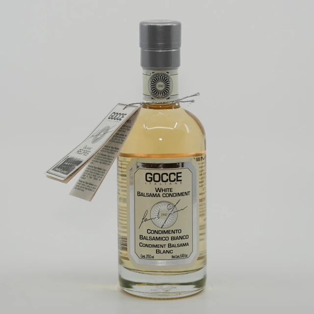 義大利 Gocce 陳年白巴薩米克醋 250ml