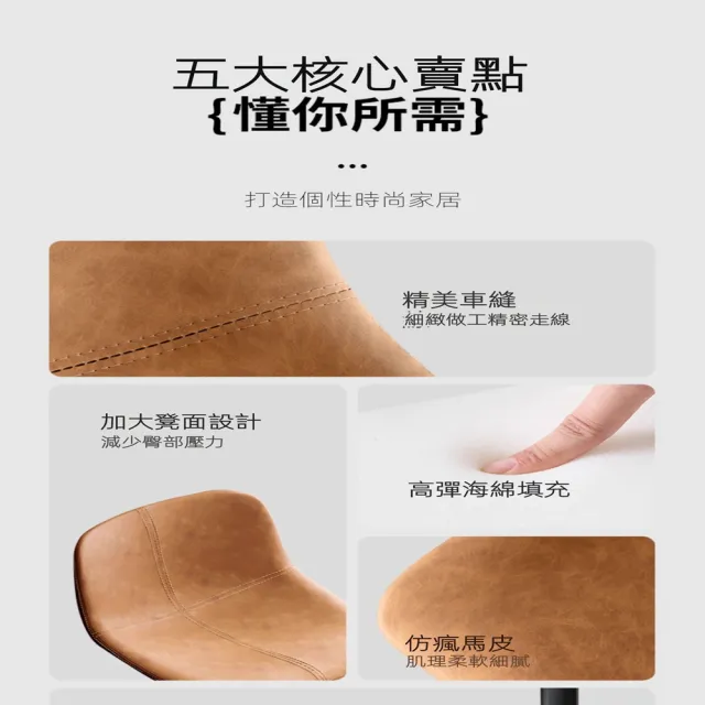 吧台椅 吧檯椅 高腳凳 高腳椅 升降旋轉椅(矮款-415mm底盤（預計10-15個工作日左右送達)
