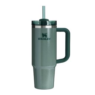 【Stanley】冒險系列 吸管隨手杯2.0 0.88L 錘紋綠(10-10827-906)