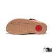 【FitFlop】LULU 可調式扣環皮革夾腳涼鞋-女(柔粉色)
