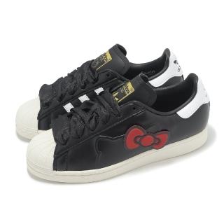 【adidas 愛迪達】x Hello Kitty Superstar J 休閒鞋 大童 女鞋 聯名 蝴蝶結 愛迪達(IG6995)