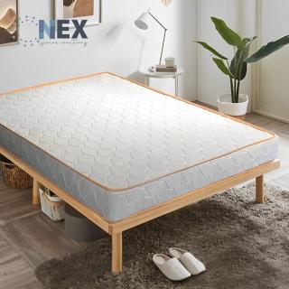 【NEX】日光舒眠床墊3尺二線 獨立筒床墊 防潑水透氣表布+增高至22CM 軟硬適中(高支撐力彈性佳)