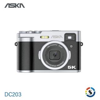 【aska】臺灣品牌 ASKA DC203 懷舊復古數位相機(復古微單)