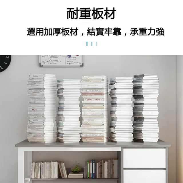 【E家工廠】書桌 電腦桌 工作桌 學習桌  辦公桌  書桌 電腦桌(180-書桌莫蘭迪灰色)