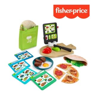 【Fisher price 費雪】趣味外送美食組(家家酒/交換禮物/兒童玩具/廚房玩具)