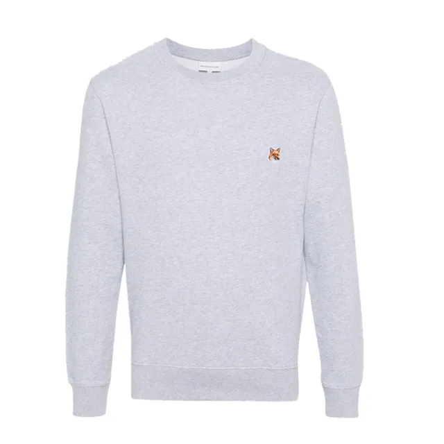 【Maison Kitsune】狐狸頭 小狐狸 黑色/灰色 純棉 短袖 T-SHIRT 上衣 S/L(LM00301KM0001)