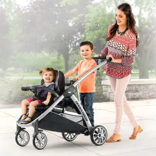 【Chicco】Bravo for 2雙人秒收手推車