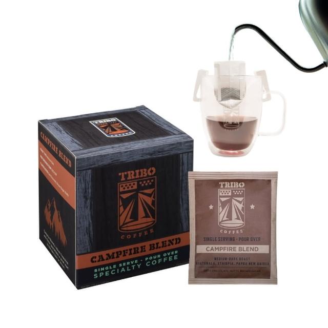 【TRIBO COFFEE】營舞綜合 中深烘焙濾掛咖啡(11gx10包/盒; 精品咖啡; Coffee Review 91分; 冠軍烘豆師)