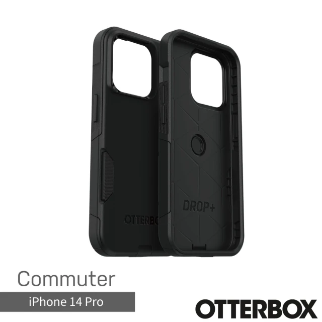 OtterBox iPhone 14 Pro 6.1吋 Commuter 通勤者系列保護殼(黑)