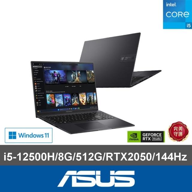 【ASUS】微軟M365一年組★16吋i5 RTX2050筆電(Vivobook 16X K3605ZF/i5-12500H/8G/512G/RTX2050/W11)