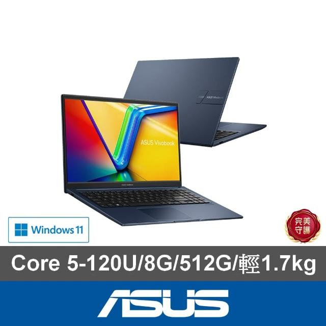 【ASUS】微軟M365一年組★15.6吋Core 5效能筆電(VivoBook X1504VA/Core 5-120U/8G/512G SSD/W11)