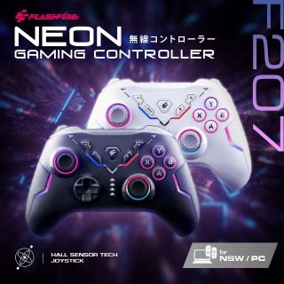 【FlashFire】NEON 遊隼無線高效能電競手把(PC Switch iOS Android 附2.4G無線接收器)