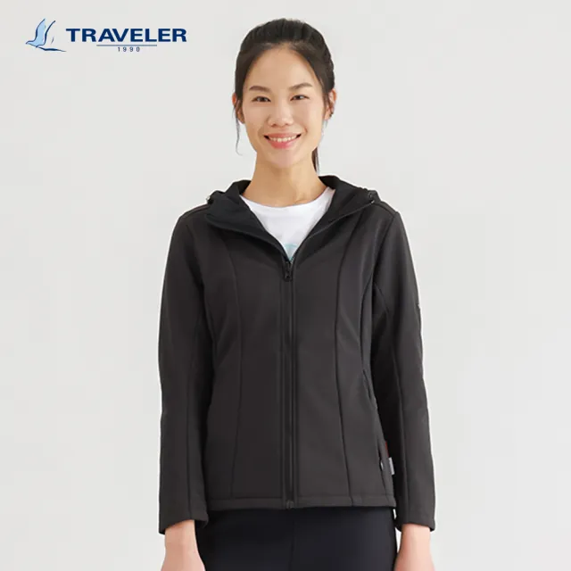 【TRAVELER 旅行者】女款Windstopper 防風撥水保暖外套｜242TR211(防風/撥水/保暖/外套)