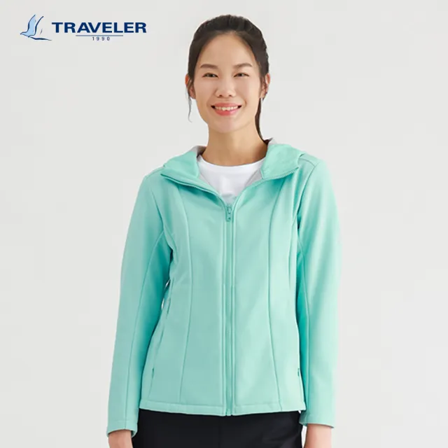 【TRAVELER 旅行者】女款Windstopper 防風撥水保暖外套|242TR211(防風/撥水/保暖/外套)