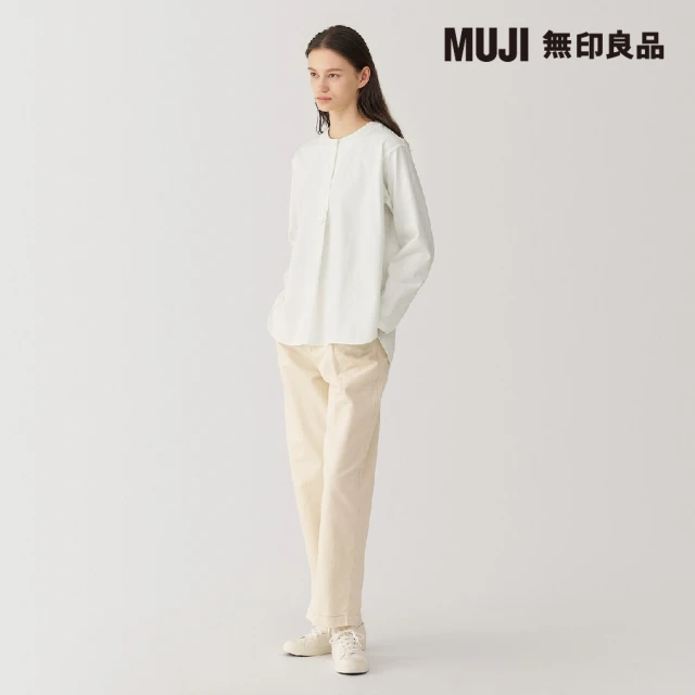 MUJI 無印良品 MUJI Labo女起毛斜紋織套衫(共3色)