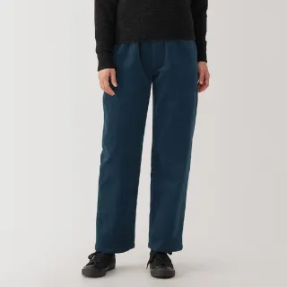 【MUJI 無印良品】女彈性燈芯絨舒適直筒褲(共5色)