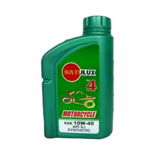 【SPEEDMASTER 速馬力】NATULUX 4T機油10W/40 1L(耐高溫 永續性佳 通勤族專用)