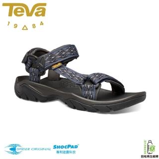 【TEVA】男 Terra Fi 5 涼鞋《劍藍》TV1102456/戶外健行運動涼鞋(悠遊山水+)