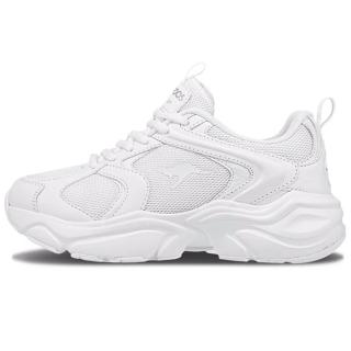 【KangaROOS】美國袋鼠鞋 女 SWING 3 防潑水奶霜老爹鞋/運動/穿搭/生活 白(KW41929)