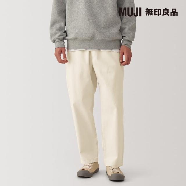 【MUJI 無印良品】男水洗丹寧舒適長褲(原色)