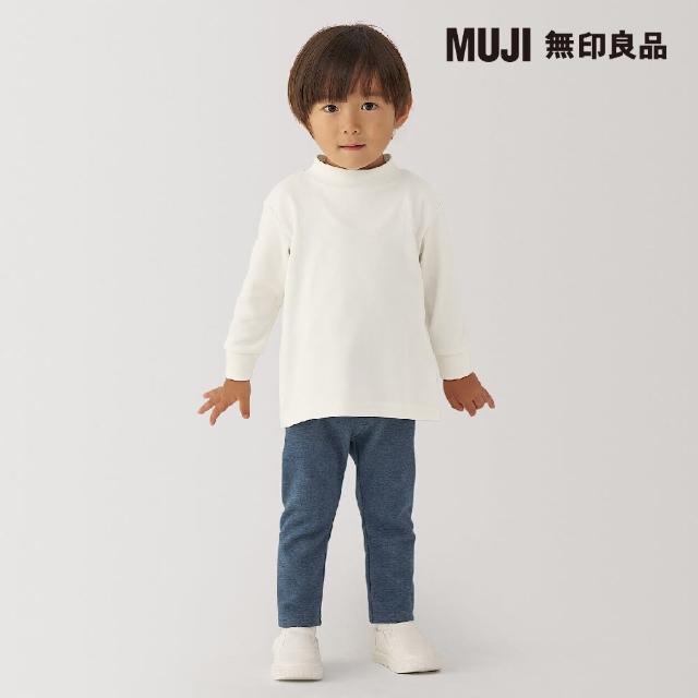 【MUJI 無印良品】幼兒起毛柔滑半高領長袖T恤(共6色)