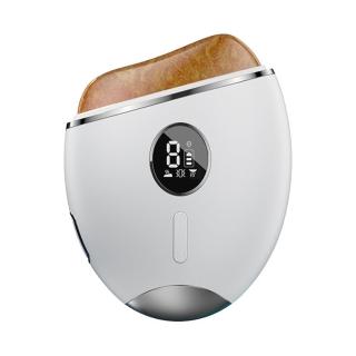 【愛康盈】紅砭石 磁吸電動刮痧機(臉部刮痧儀 熱敷按摩)