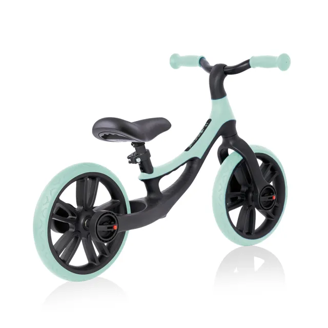 【GLOBBER 哥輪步】官方直營 法國 GO BIKE ELITE DUO雙後輪平衡滑步車(滑步車、學步車、平衡車、滑板車)
