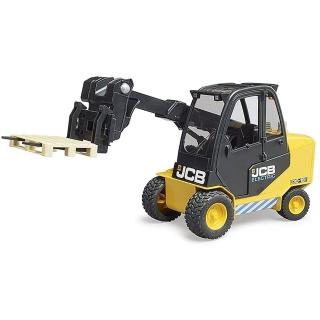 【BRUDER】JCB推高機與棧板(德國BRUDER 模擬大型車)