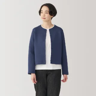 【MUJI 無印良品】女二重織裏毛開襟衫(共4色)