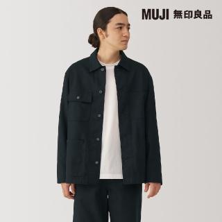 【MUJI 無印良品】男吉貝木棉混帆布外套(共2色)