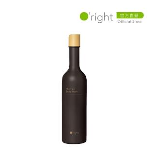 【O’right 歐萊德】辣木沐浴乳400ml(全膚質適用 沉穩木質香調)