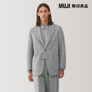 【MUJI 無印良品】MUJI Labo男喀什米爾混外套(共2色)