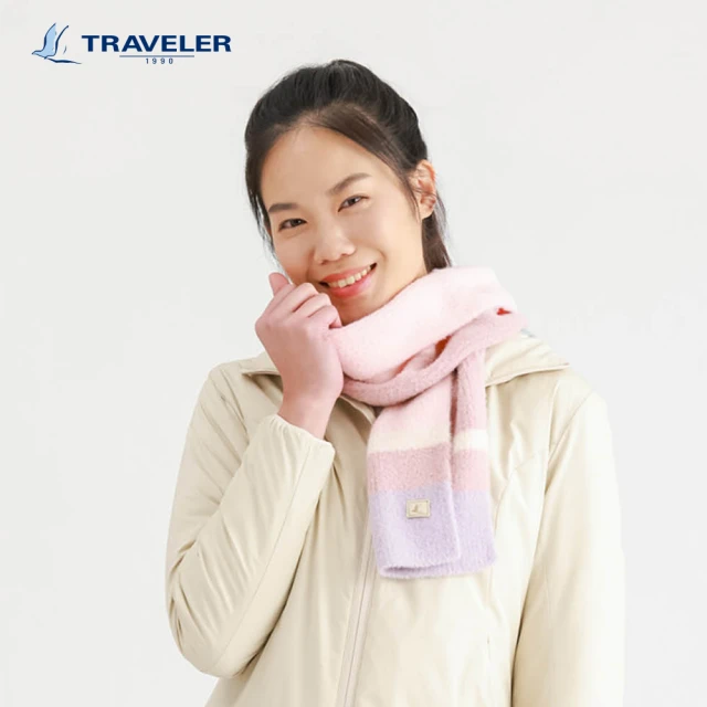 TRAVELER 旅行者 男女款 保暖圍巾｜242AE301(男女款/圍巾)