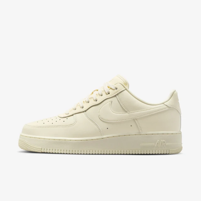 NIKE 耐吉 Air Force 1 07 Fresh 男 休閒鞋 運動 經典 百搭 奶油黃(DM0211-101)