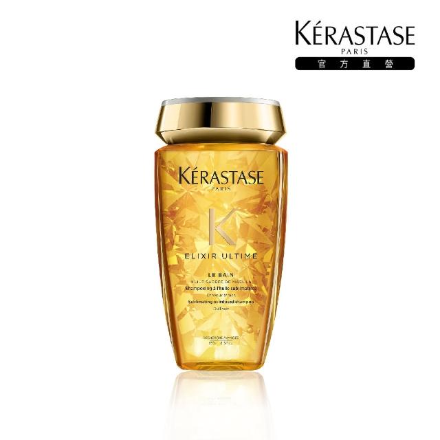 【KERASTASE 巴黎卡詩】金緻柔馭潔髮浴250ml(卡詩洗髮精/修護/柔順/光澤/持久)