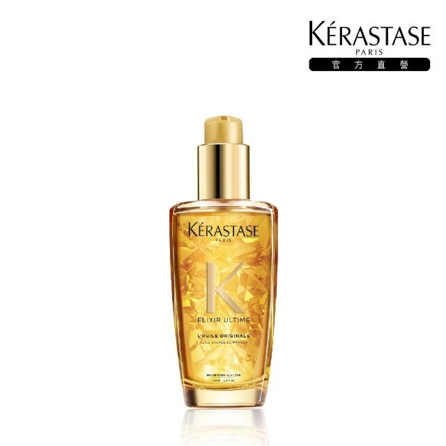 【KERASTASE 巴黎卡詩】金緻柔馭露100ml(小金油/修護/柔順/光澤/護髮油/髮油)