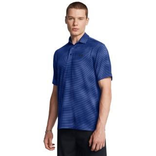【UNDER ARMOUR】UA 男 Playoff 印花短POLO 1378677-432(藍色)