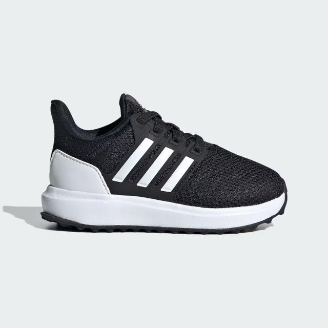 【adidas 愛迪達】Ubounce Dna EL I 小童 慢跑鞋 運動 休閒 透氣 緩震 黑白(IH2606)