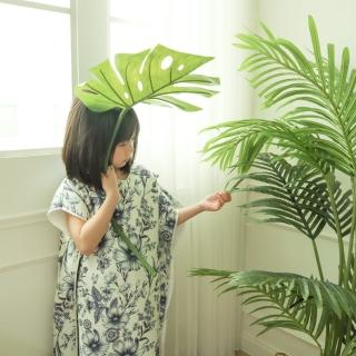 【SAVAMUNT】MIT瞬吸親膚印花兒童連帽浴巾浴袍