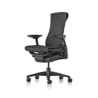 【Herman Miller】Embody 全功能 - 黑框黑布｜中厚布款｜世代家具｜原廠授權代理商(人體工學椅/電腦椅)