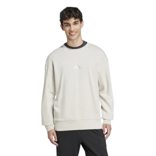 【adidas 愛迪達】運動服 長袖 上衣 衛衣 大學T 男上衣 M A SZN FT CRW(IY6550)