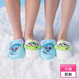 【6IXTY8IGHT】三眼怪絨毛拖鞋 AC04153(迪士尼皮克斯甜夢系列)