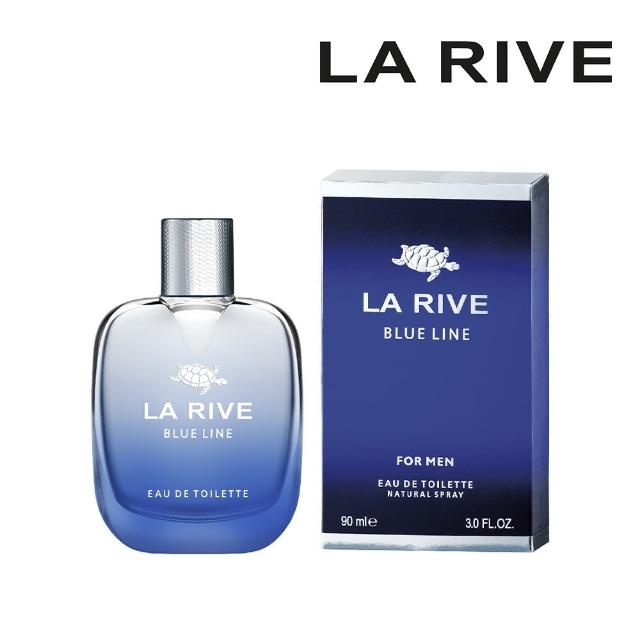 【LA RIVE】BLUE LINE FOR MEN淡香水90ml(專櫃公司貨 歐洲原裝進口)