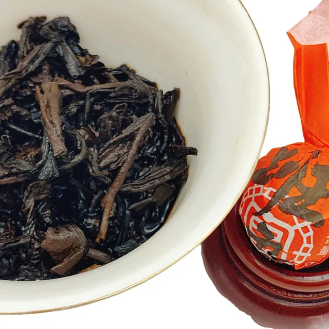 【藏古祥館】300年古樹料 班章普洱龍珠(熟茶 小餅茶 普洱 猛海 龍珠)