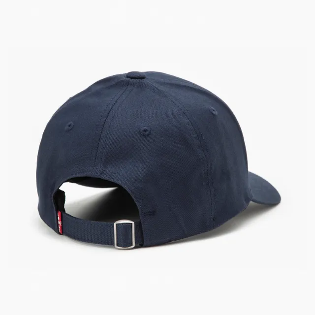 【LEVIS】男女 可調式環釦丹寧棒球帽/精工刺繡Logo/FLEXFIT 110吸濕排汗 藍 人氣新品 D7723-0003