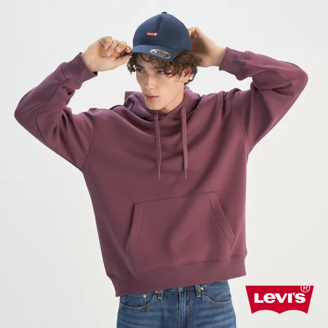 【LEVIS】男女 可調式環釦丹寧棒球帽/精工刺繡Logo/FLEXFIT 110吸濕排汗 藍 人氣新品 D7723-0003