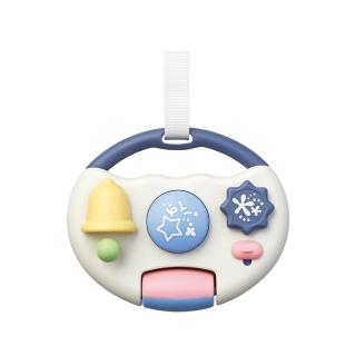 【Toyroyal 樂雅】北歐風抗菌迷你遊戲板(搖鈴 玩具 嬰兒車掛飾 推車掛飾)