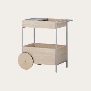 【iloom 怡倫家居】GUSTO 680型廚房推車(新型移動式傢俱)