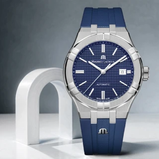 【Maurice Lacroix 艾美錶】AIKON 日期機械錶-42mm 禮物 送禮(AI6008-SS000-430-4)